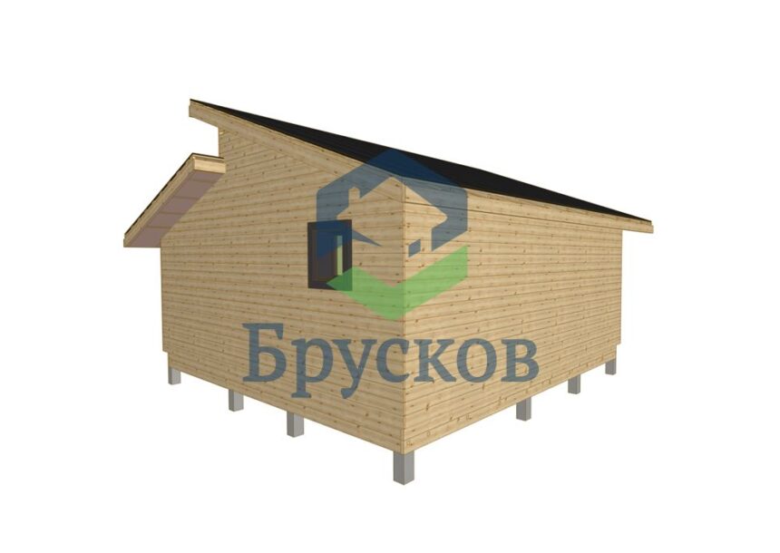 частный деревянный дом